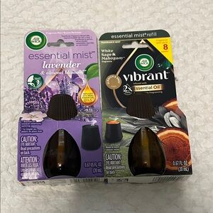 NWT Air Wick Essential Mist Refills Lavender and Sage